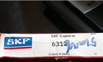 SKF 6312 single row deep groove ball bearings